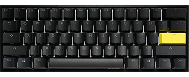 Ducky One 2 RGB TKL mechanical keyboard - RGB Backlit model Ducky One 2 RGB TKL mechanical keyboard - RGB Backlit model